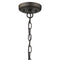 Dylan 3-Light Oil-Rubbed Bronze Hanging Lantern