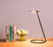 15" Silver Metal Desk Table Lamp With Silver Shade