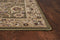 5' X 8' Green Or Taupe Floral Bordered Area Rug
