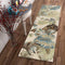 8' X 10' 6 Wool Ivory Or Blue Area Rug