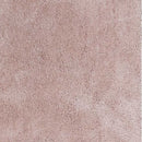 8' Round  Polyester Rose Pink Area Rug