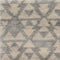 5' X 8' Ivory Or Grey Geometric Triangle Indoor Area Rug