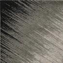 8'X11' Silver Grey Machine Woven Abstract Brushstroke Indoor Area Rug