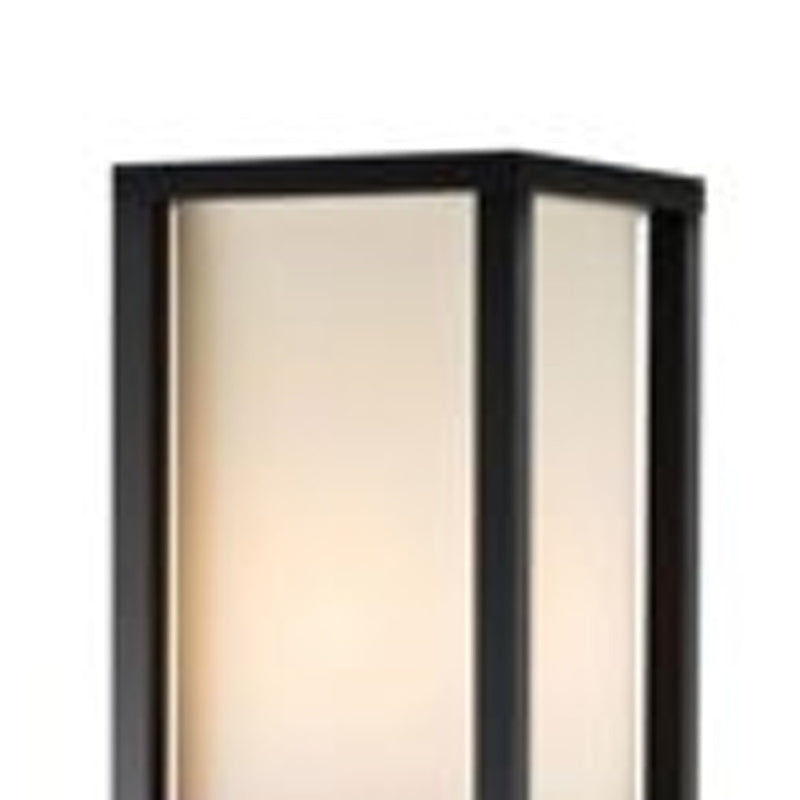 72" H Sleek Column Style Floor Lamp With Storage