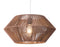 Brown Dashy Ceiling Lamp