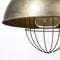 Rustic Gold Ton Metal Dome Hanging Light