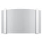 Polished Chrome Wall Sconce with Frosted Glass Shade