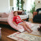 35" Pink Microfiber Specialty Princess Pouf Cover